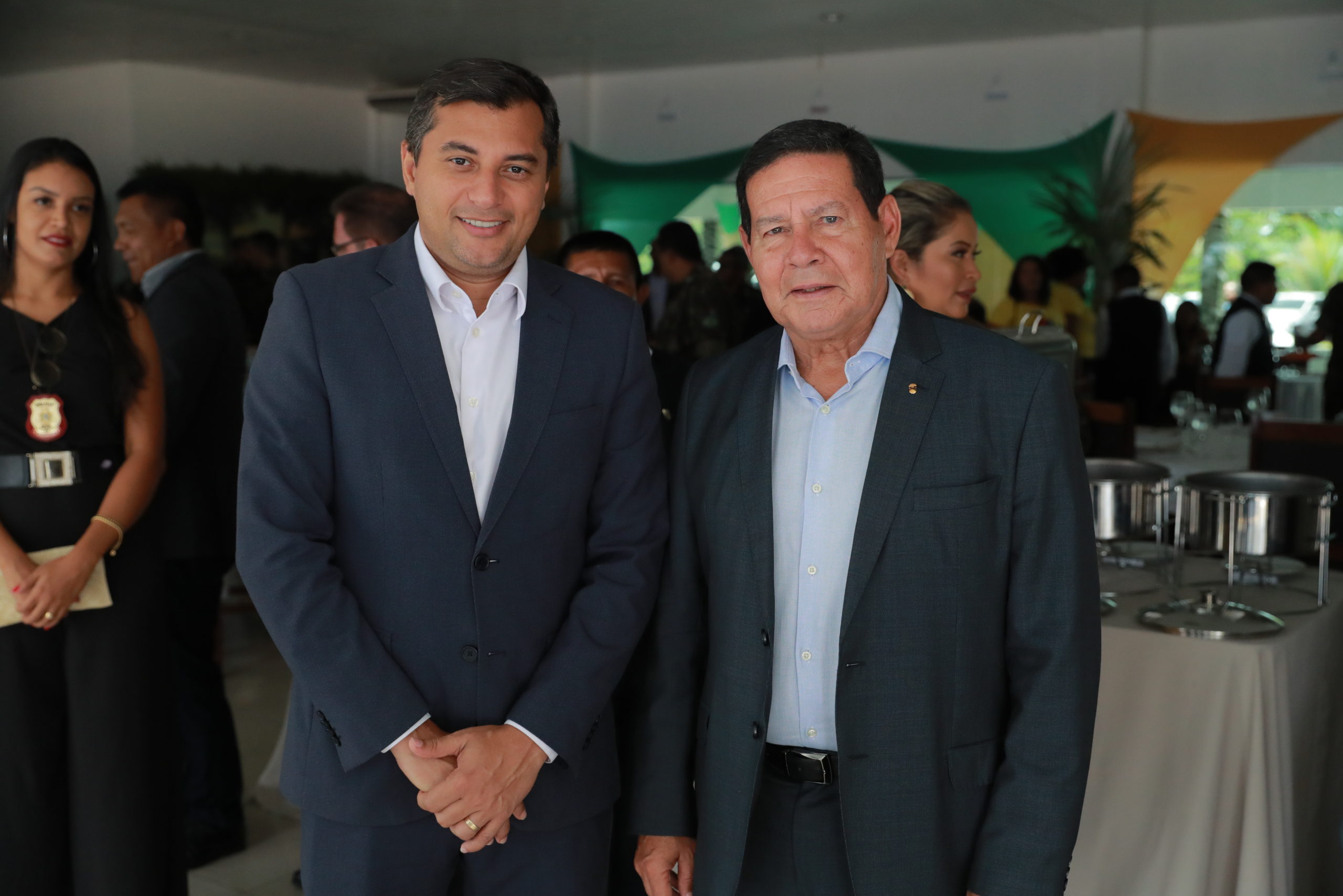 Wilson Lima diz que visita de Hamilton Mourão ao Amazonas mostra compromisso do Governo Federal com a região