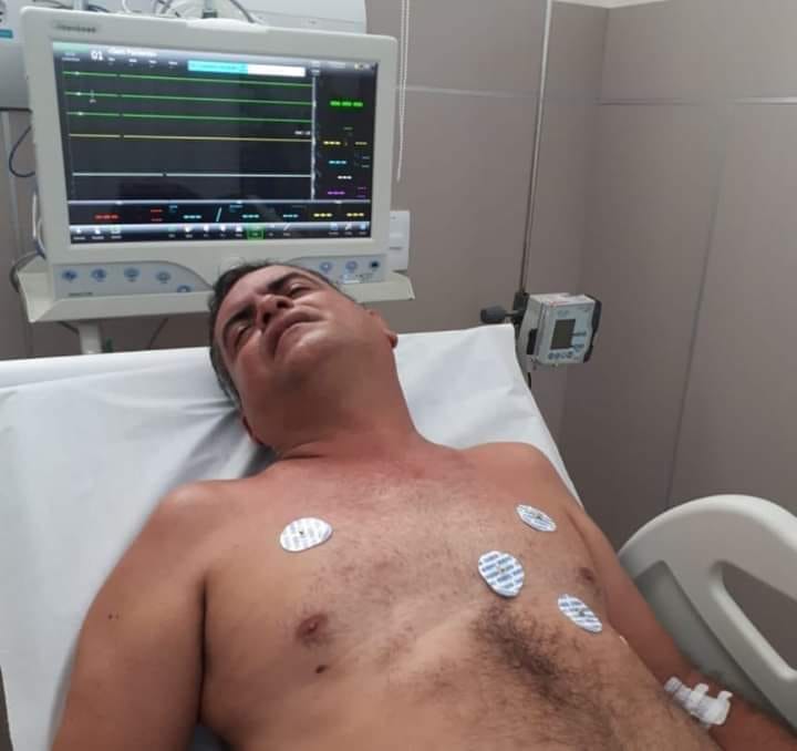 Vereador Raulzinho é internado com suspeita de infarto