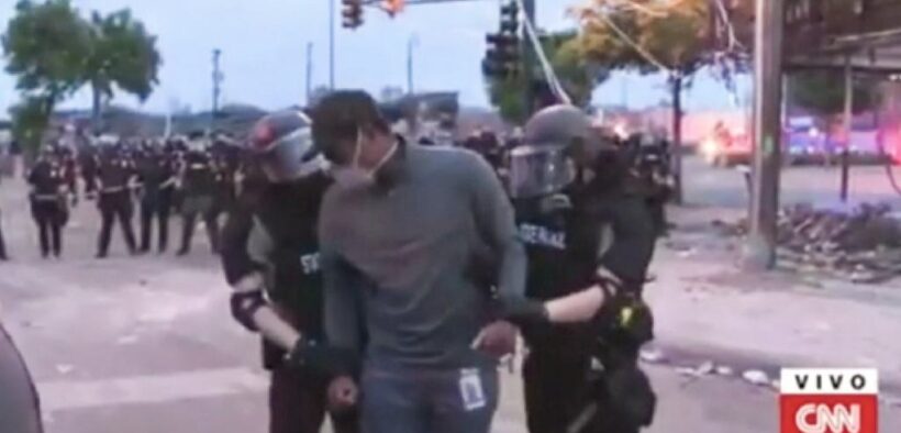 Jornalista da CNN é preso ‘Ao Vivo’ durante transmissão de protestos no EUA