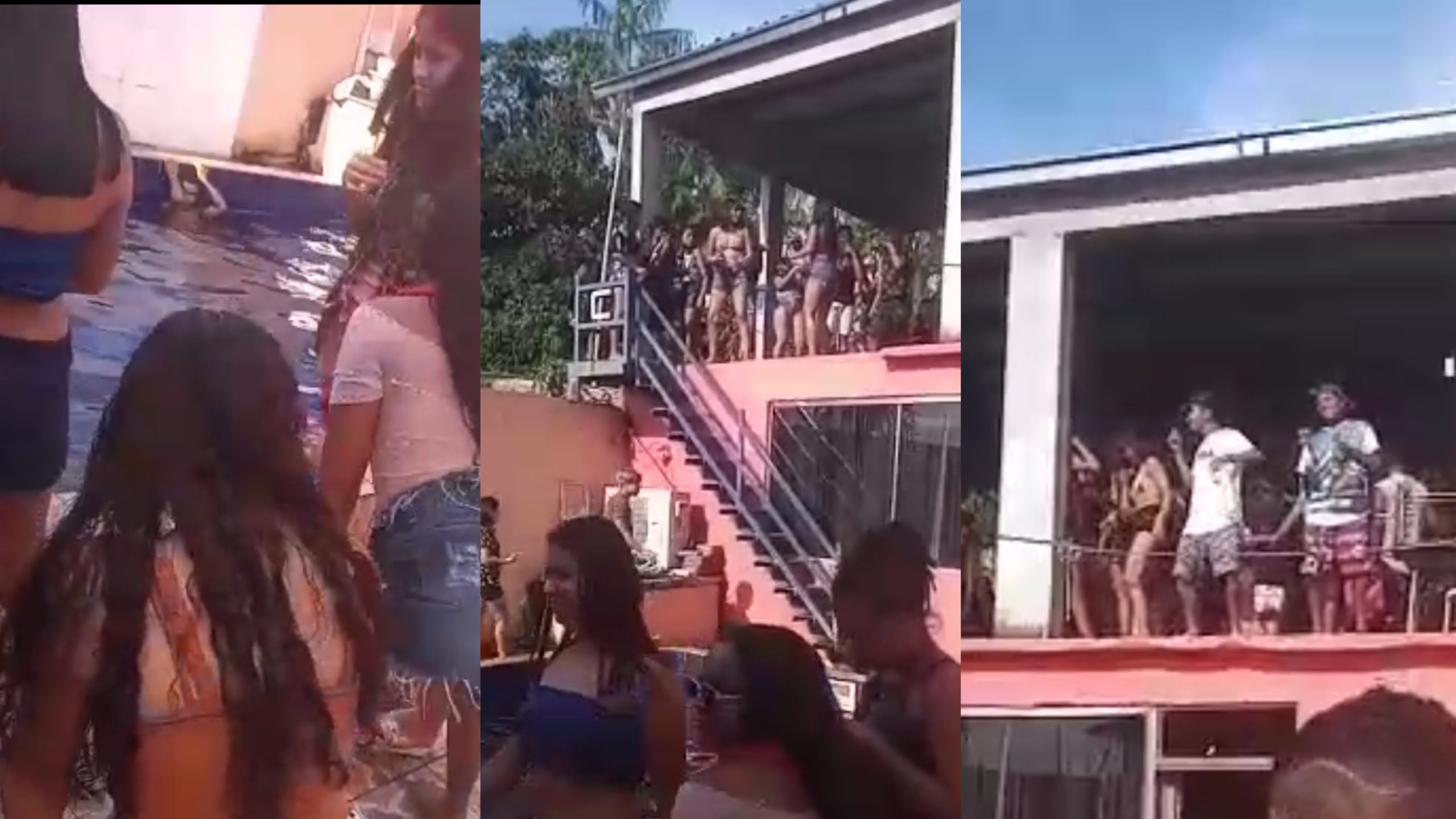 PM acaba ‘festa clandestina’, até o tucupi de blindadas no Amazonas; veja o vídeo