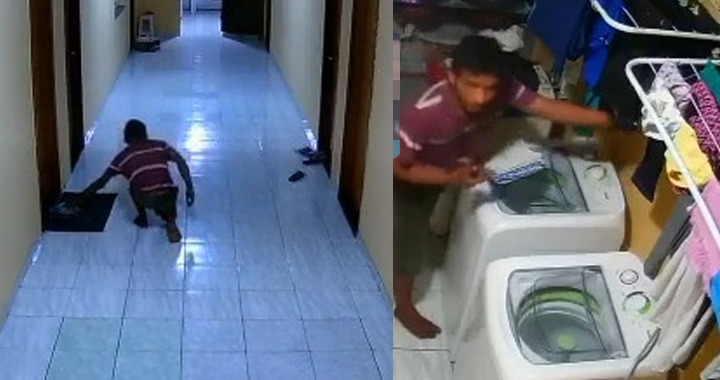 ‘Rato da madrugada’, cuidado com o ladrão de sandálias e roupas de Manaus; veja vídeo