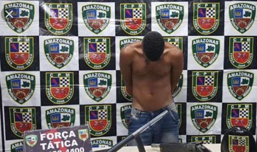 Homicída é preso com arma de fogo no bairro Armando Mendes