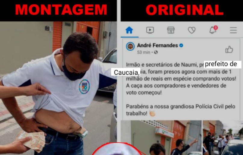 Na véspera da eleição, Amazonino solta Fake News contra David Almeida