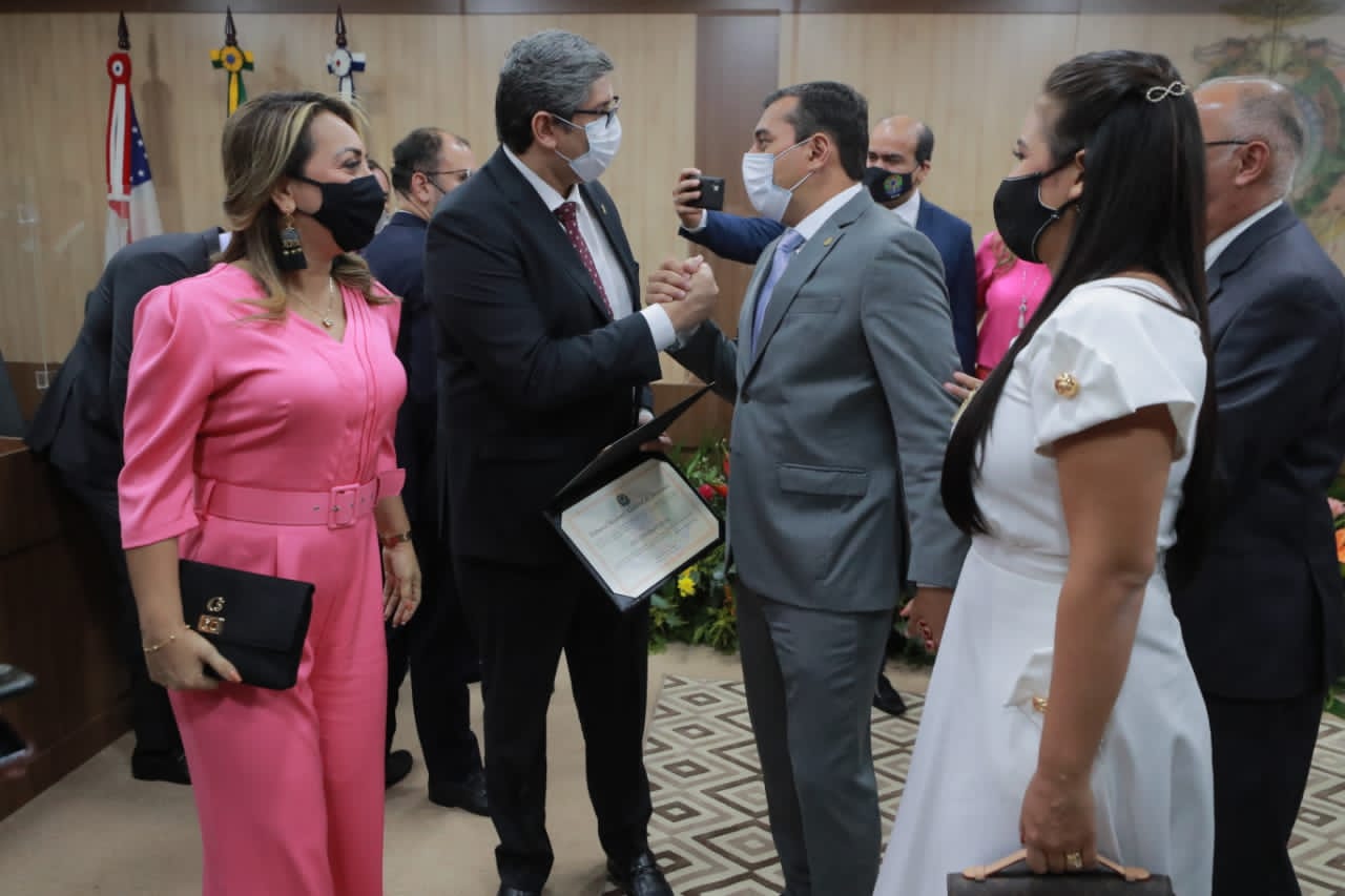Wilson Lima participa de diplomação dos eleitos do pleito municipal 2020