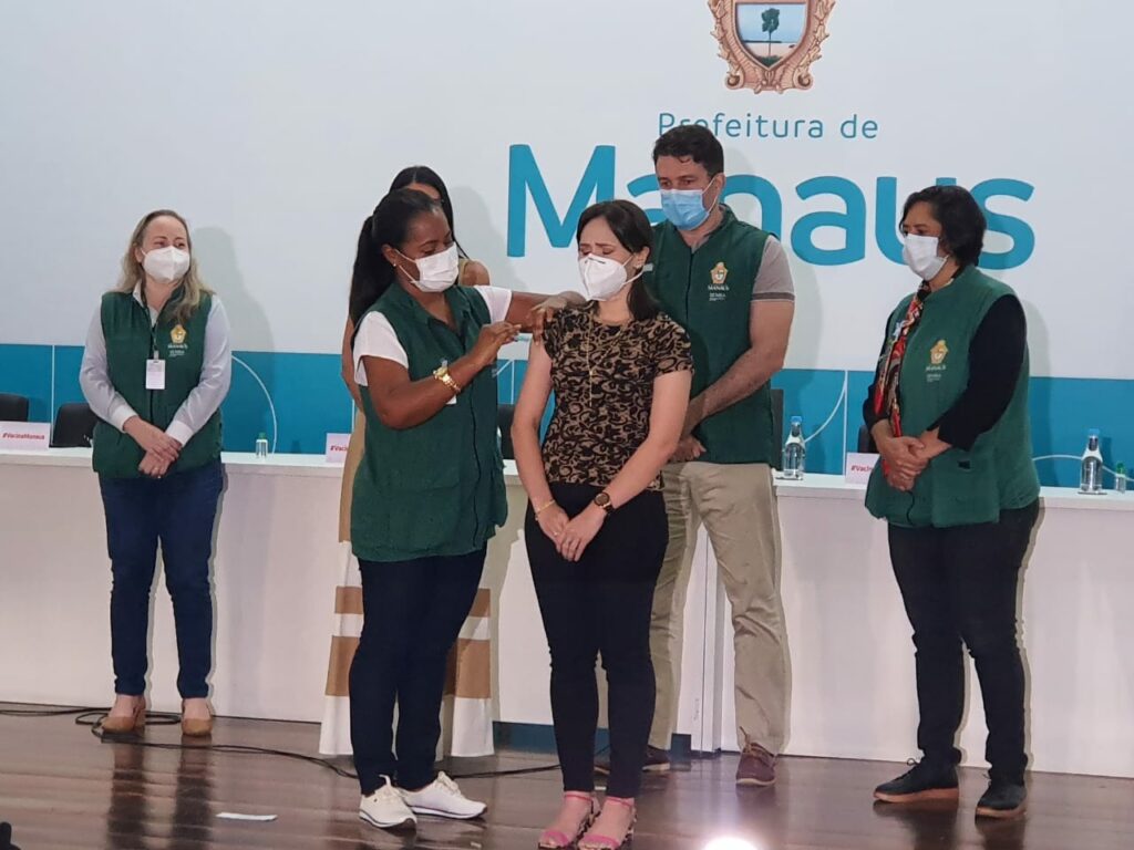 Manaus começa a vacinar contra a Covid-19 nesta terça-feira (19)