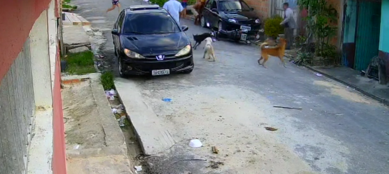 Criança de 8 anos tem pernas quebradas ao ser brutalmente atropelada no bairro Santa Etelvina; veja vídeos