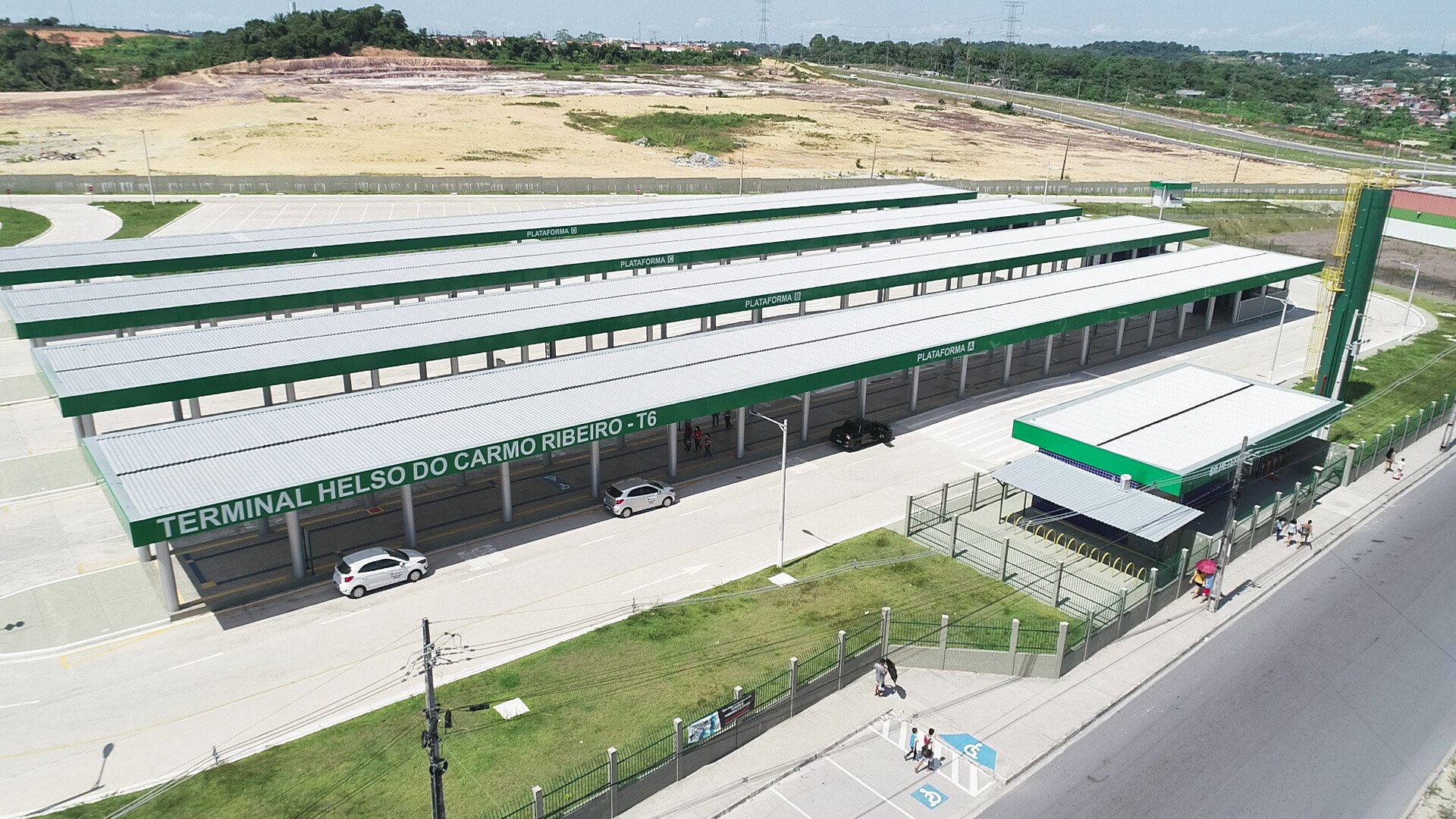 Após ser denunciado pelo Politicando como terminal fantasma, T6 é vistoriado para atender população em Manaus; veja vídeo