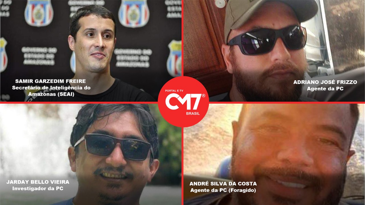 Exclusivo: saiba quem são os policiais presos pela Polícia Federal nesta sexta-feira (09), em Manaus