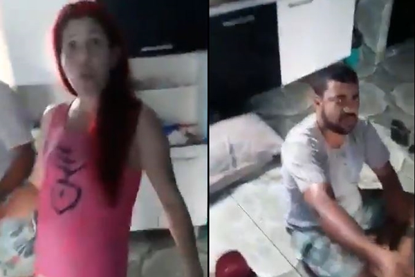 Barraco: pai flagra filha em momento íntimo com ‘marginal’ da rua no chão da cozinha de casa; veja vídeo