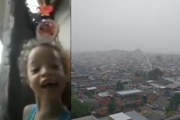 “Tá chovendo aí? Aqui tá chovendo!”: chuva forte atinge várias zonas de Manaus; veja vídeo