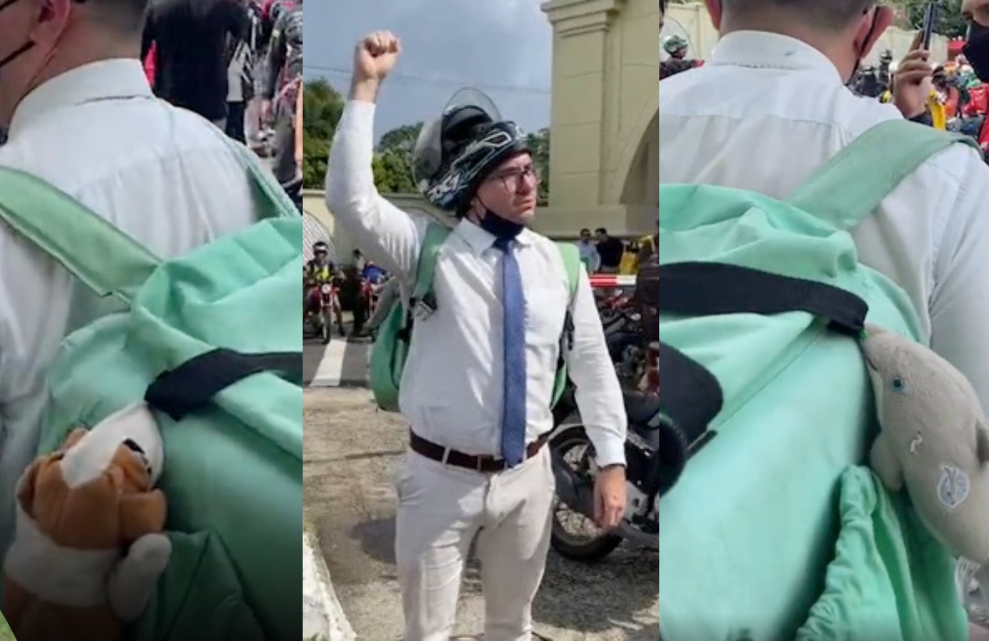 Vereador arruaceiro, Rodrigo Guedes, mora em condomínio de luxo e se faz de vítima para motoboys em Manaus