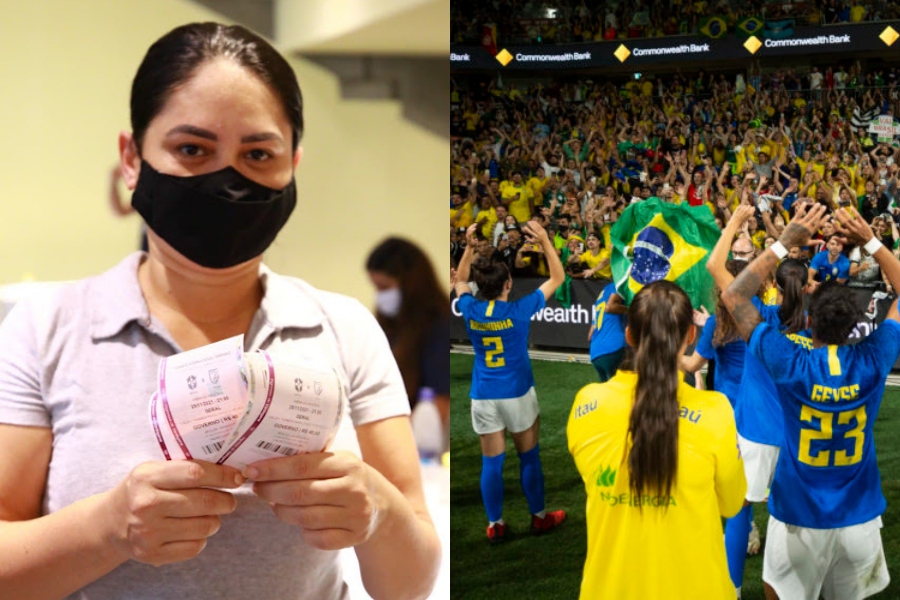 Governo entrega ingressos para Torneio de Futebol Feminino
