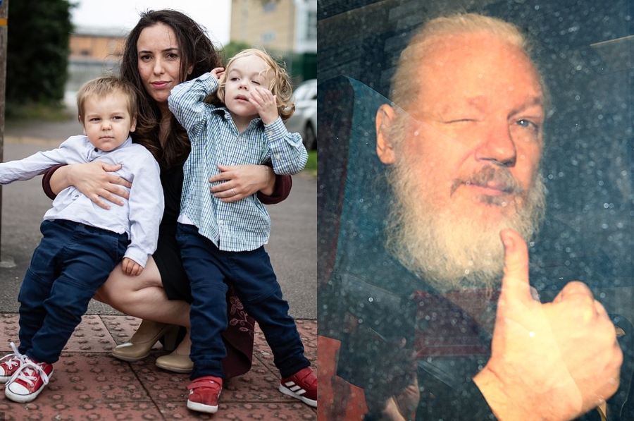 Noiva de Assange, fundador do Wikileaks, protesta: “como pode ser justo extraditar Julian aos EUA, país que conspirou matá-lo ?”
