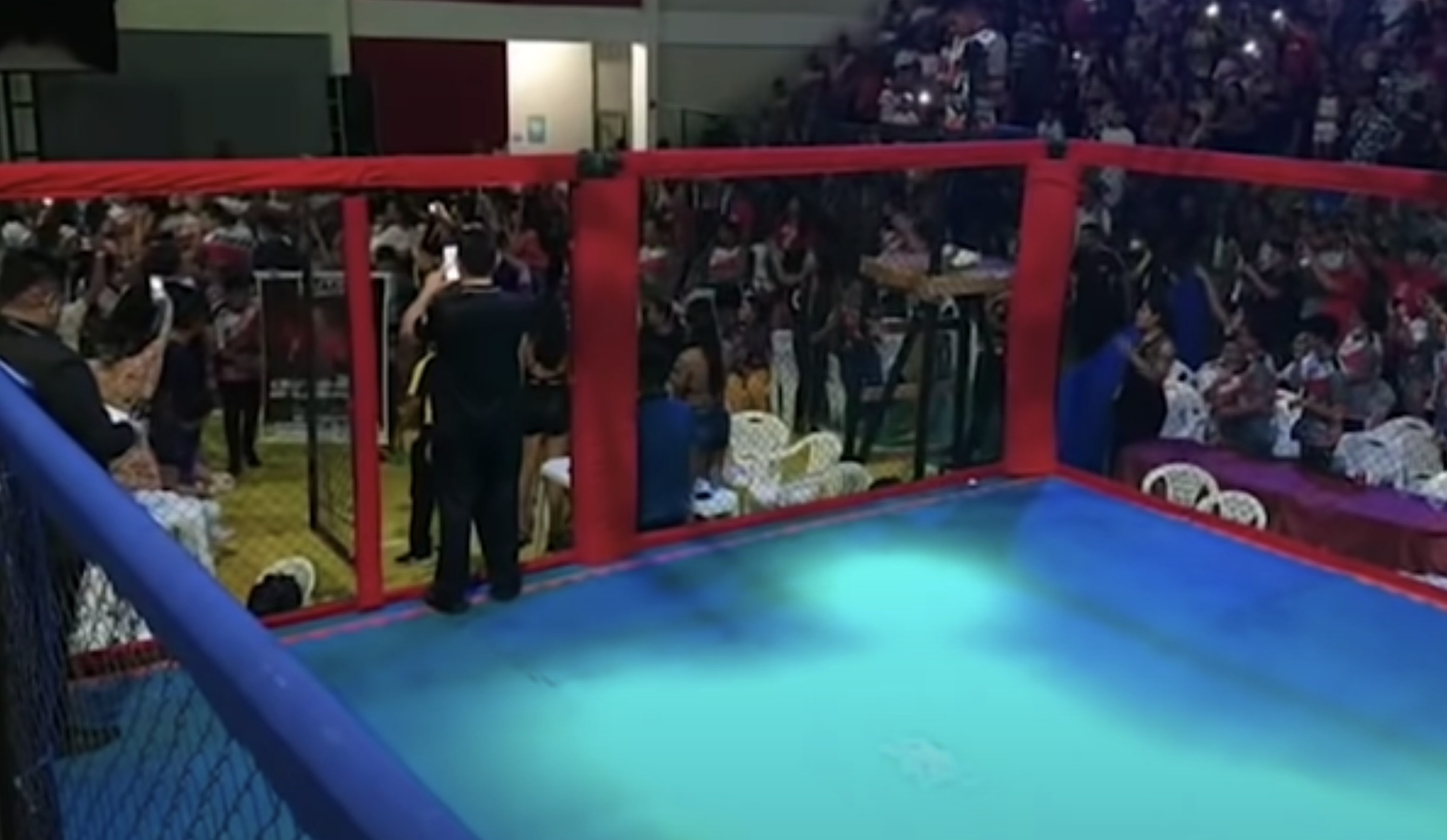 No Amazonas é assim: prefeito de Borba resolve desavença política em ringue de UFC