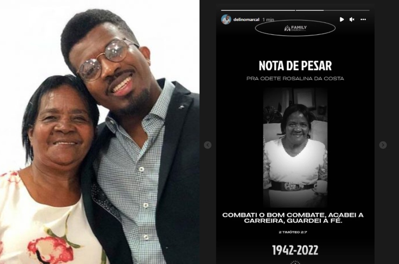 Em luto, cantor gospel Delino Marçal se manifesta após mãe ser assassinada