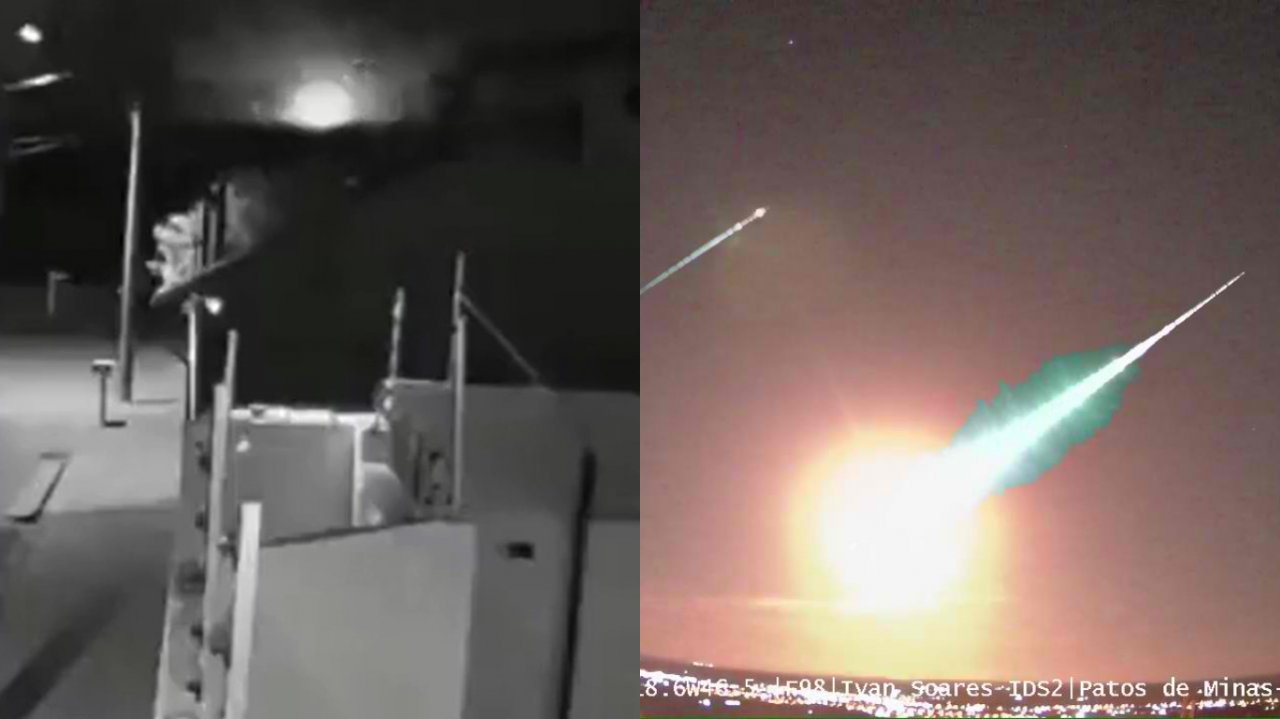 Meteoro cai em cidade brasileira e assusta até prefeito; veja vídeo