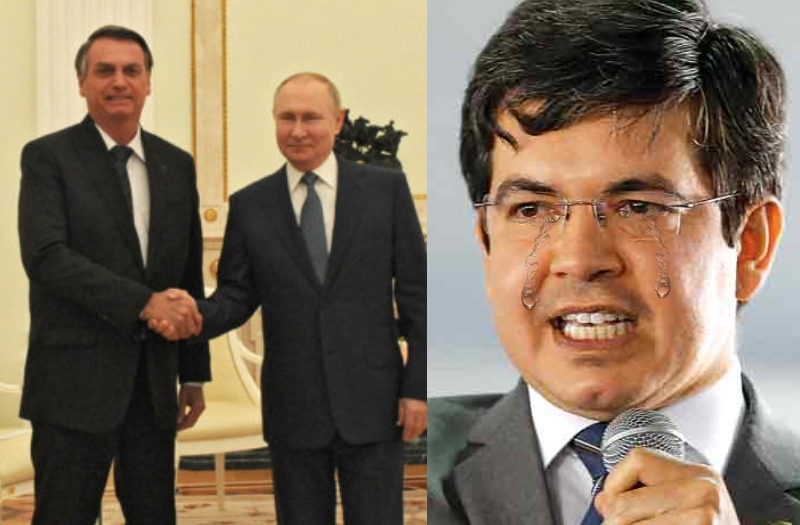 Ida de Bolsonaro à Rússia faz Randolfe ir chorar pro STF
