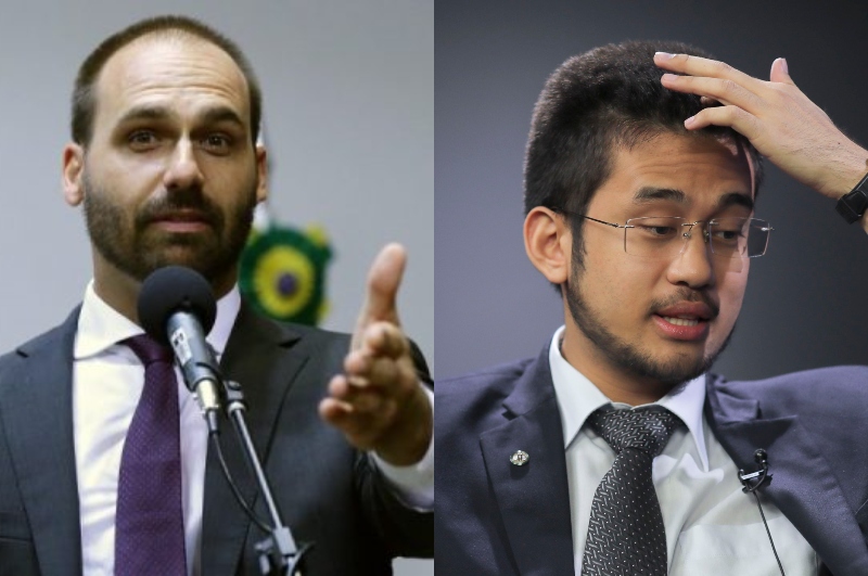 Eduardo Bolsonaro vai ao Conselho de Ética contra Kataguiri após fala sobre nazismo