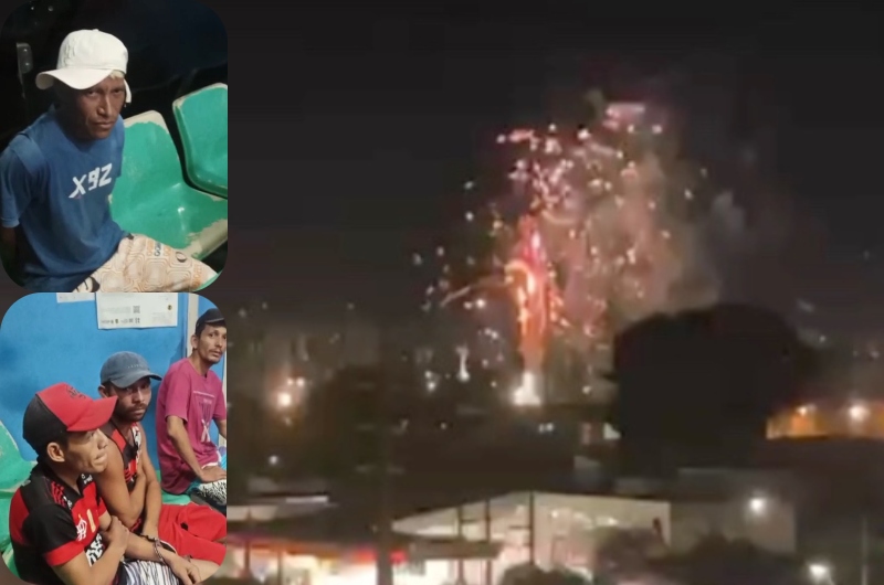 Policial prende simpatizantes de facção por soltarem fogos em Manaus e dispara: "CV é minha pic*"
