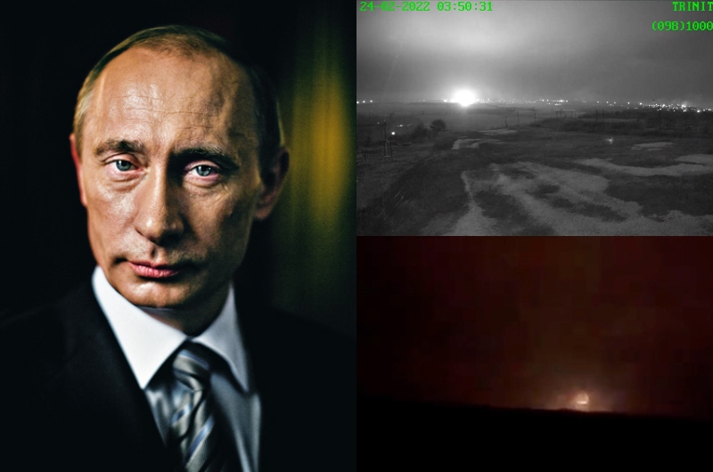 Após bombardear Ucrânia, Putin diz: "quem intervir, responderemos imediatamente com consequências nunca antes vistas na história”