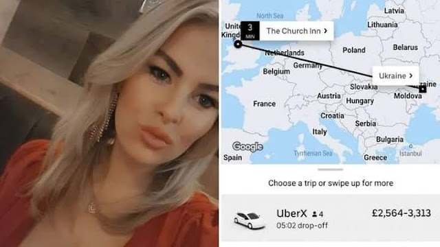 ‘Bêbaça’, mulher sai de bar e pede Uber de R$ 30 mil para ir lutar na Ucrânia