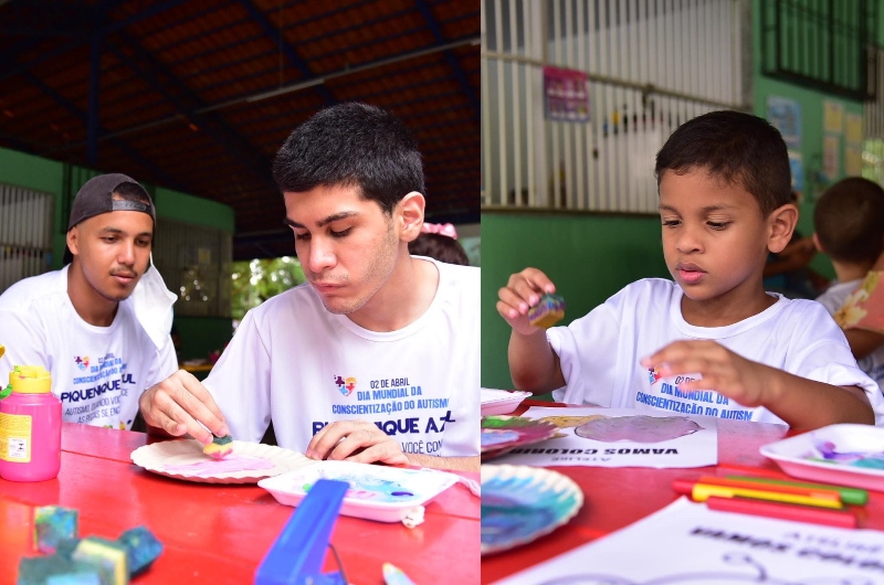 Frente Parlamentar de Álvaro Campelo realiza ação alusiva ao Dia Internacional de Conscientização do Autismo