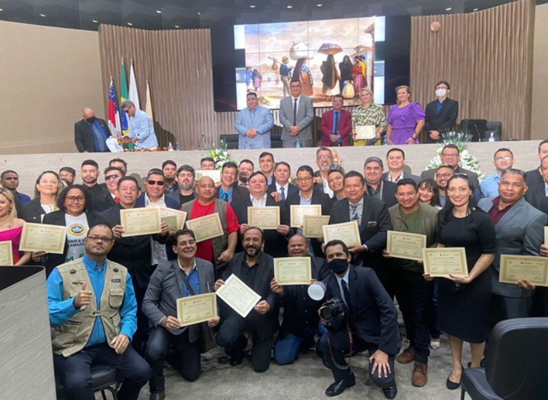 No dia do Jornalista, portais e blogs são homenageados na Câmara Municipal de Manaus