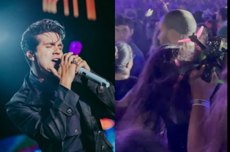 Em show de Luan Santana, drone cai durante a música 'Meteoro da Paixão' e atinge cabeça de fã; veja vídeo