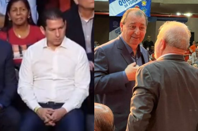 Senador da 'Maus Caminhos' e deputado do 'Fundão Partidário' abraçam candidatura de Lula